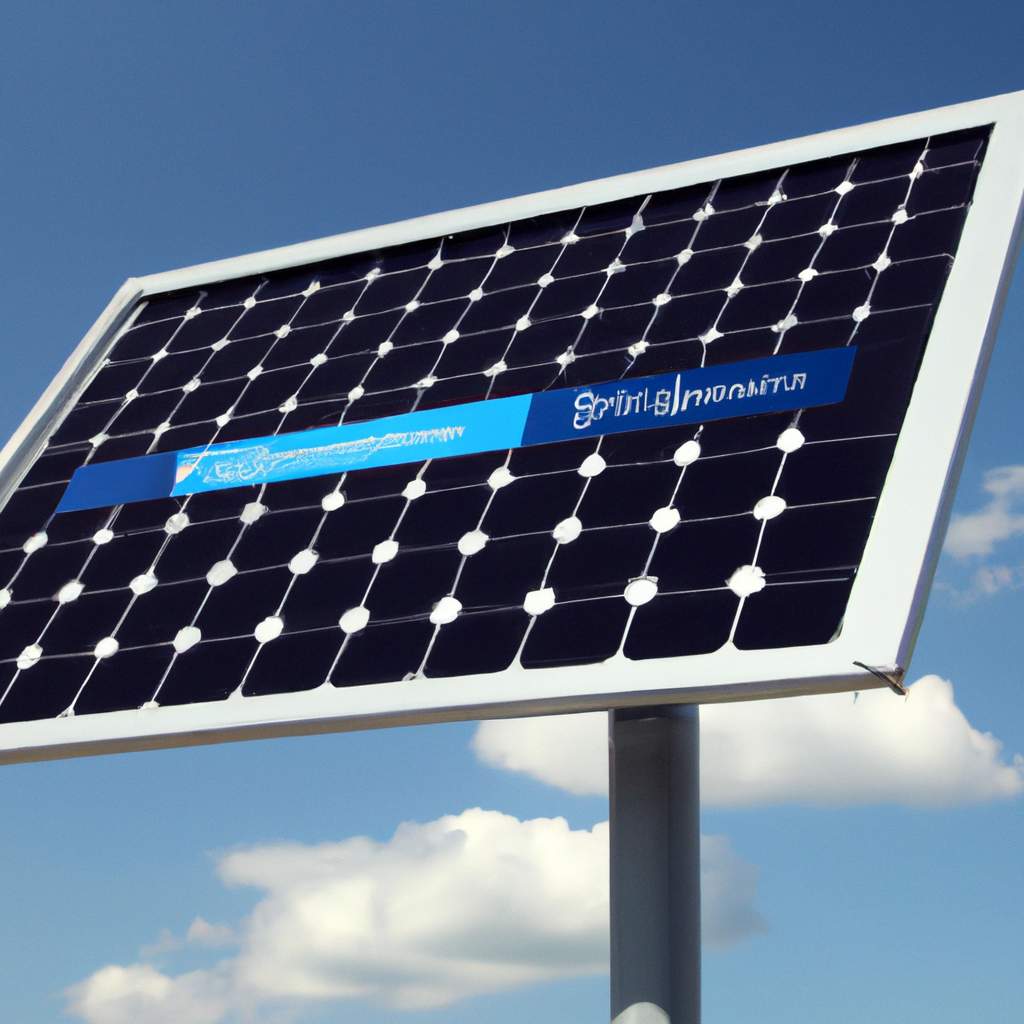 comment fonctionne la conversion de l'énergie solaire en électricité avec un panneau solaire